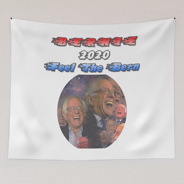 Item preview, Big Brain Boss Man "Feel The Bern" Bernie 2020 designed and sold by Kadeda.