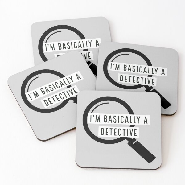 Item preview, I'm Basically A Detective designed and sold by SquidAndBear.