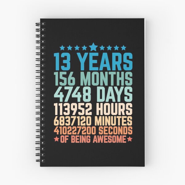 Item preview, 13th Birthday Gift 13 Years Old Thirteen Years Old 13 Years Of Being Awesome designed and sold by BlueShop.
