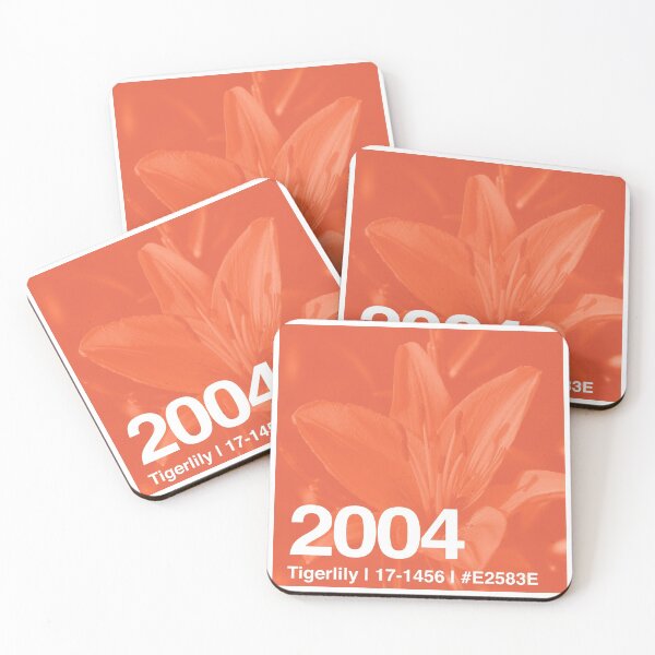 Item preview, 2004 | Tigerlily | Color of the Year designed and sold by GroovyRaffRaff.