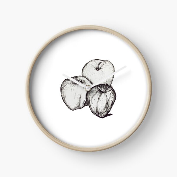 Item preview, Black and White Apples designed and sold by Michell Rosenthal.