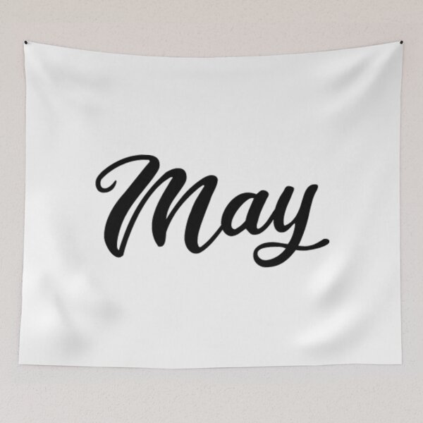 Item preview, May Month Sticker - Planner Stickers - Text Words designed and sold by MysticMagpie.