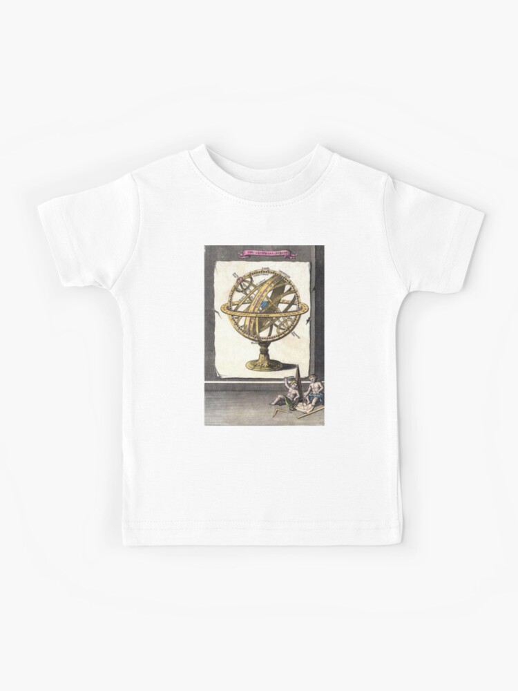 Armillary Sphere - The Artificial Sphere - chart graphic | Kids T-Shirt