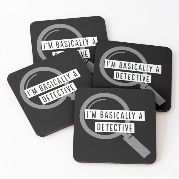 Item preview, I'm Basically A Detective designed and sold by SquidAndBear.