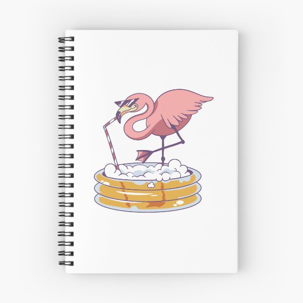 Item preview, Flamingo drinks beer from the swimming pool designed and sold by Frergo.