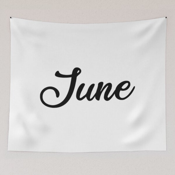 Item preview, June Month Sticker - Planner Stickers - Text Words designed and sold by MysticMagpie.