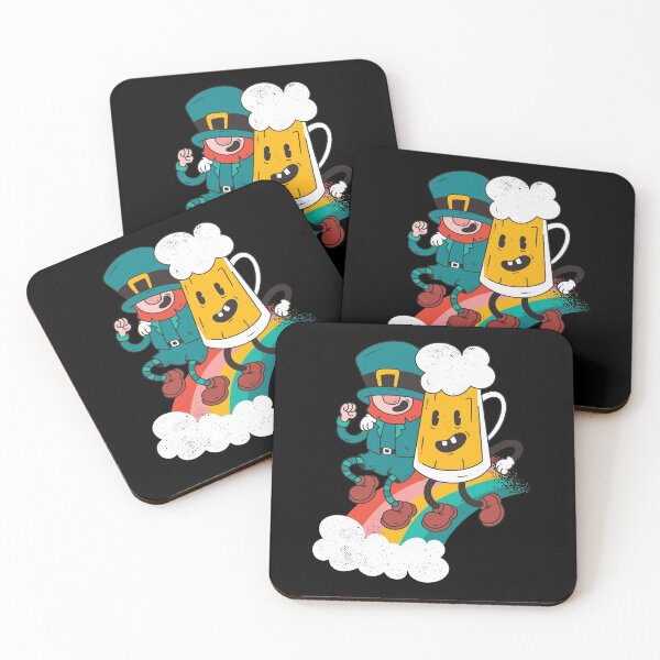 Item preview, Leprechaun with beer designed and sold by Frergo.
