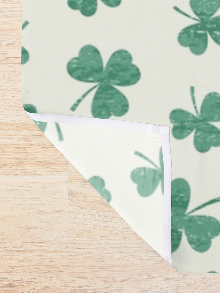 Alternate view of Dancing Shamrocks Shower Curtain