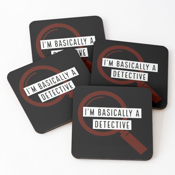 Item preview, I'm Basically A Detective designed and sold by SquidAndBear.