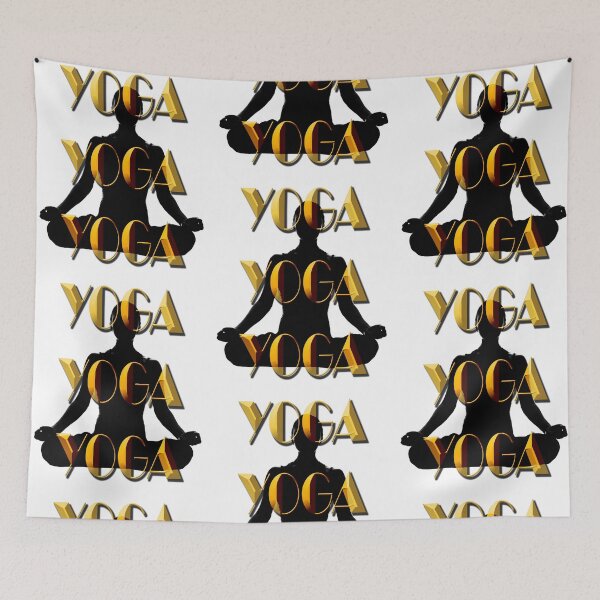 Item preview, Yoga Yoga Yoga Lotus Pose designed and sold by SadSacDesigns.