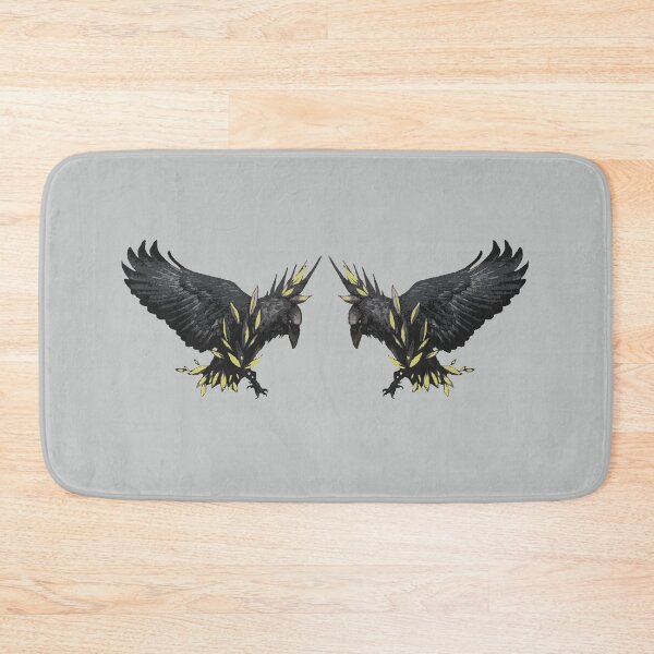 Item preview, Hugin & Munin Flowers designed and sold by MandWthings.