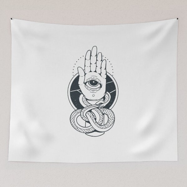 Item preview, Hand with on and with snake designed and sold by Frergo.