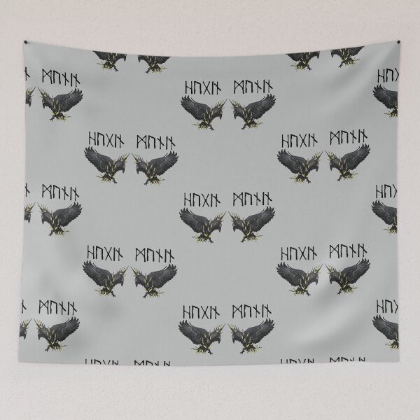 Item preview, Los cuervos de Odin: Hugin y Munin designed and sold by MandWthings.