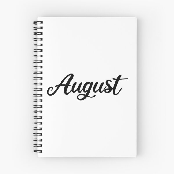 Item preview, August Month Sticker - Planner Stickers - Text Words designed and sold by MysticMagpie.