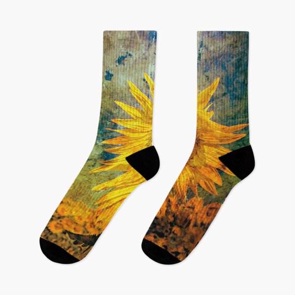 Item preview, Ah Sun-flower! weary of time | Distressed sunflower designed and sold by WesternExposure.