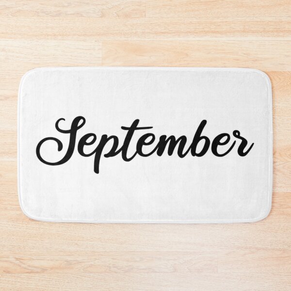 Item preview, September Month Sticker - Planner Stickers - Text Words designed and sold by MysticMagpie.