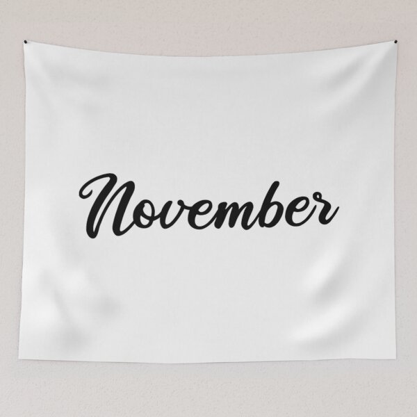 Item preview, November Month Sticker - Planner Stickers - Text Words designed and sold by MysticMagpie.