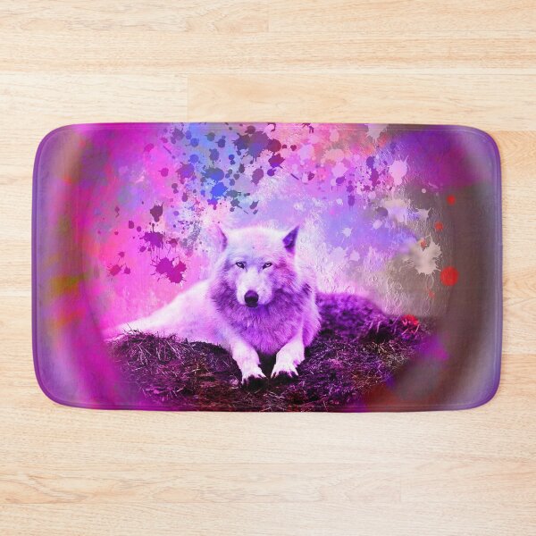 Item preview, RAINBOW WOLF  designed and sold by johnnyssandart.