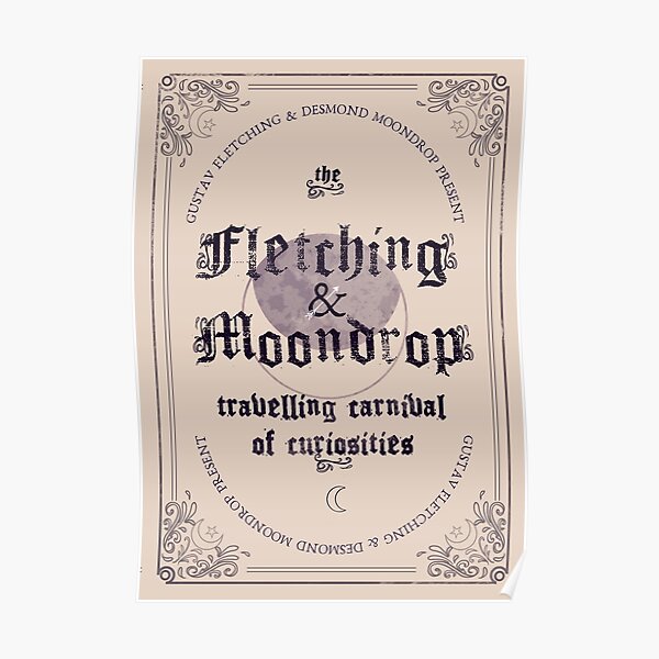 Fletching & Moondrop Carnival Poster Poster