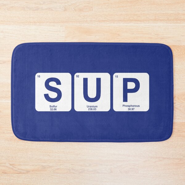 Item preview, Stand Up Paddleboarding Periodic Table designed and sold by Esskay Designs.