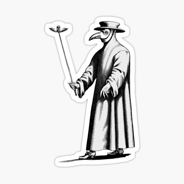 Plague Doctor Sticker