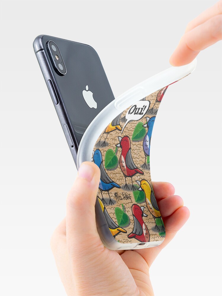 Alternate view of "The Birds of Jardin du Luxembourg" (2010) iPhone Case & Cover