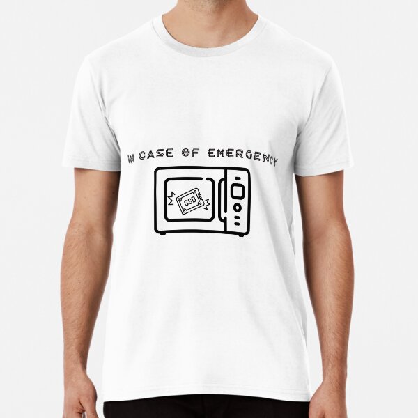 Item preview, In case of emergency: microwave designed and sold by sagun.