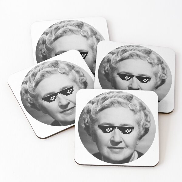 Item preview, Thug Life Agatha Christie designed and sold by Jordbord.