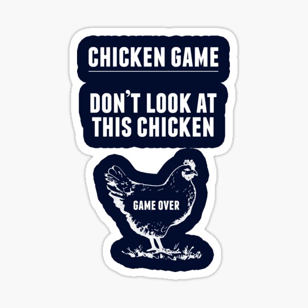 Item preview, Chicken Game T-Shirt | Funny Chicken Joke designed and sold by Yipptee Shirts.