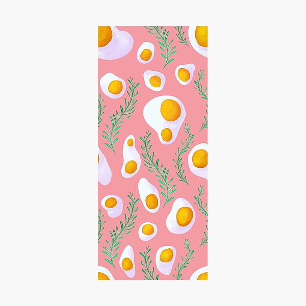 Item preview, pink egg and rosemary pattern designed and sold by frenciart.