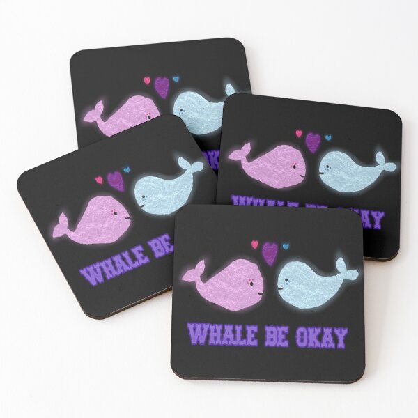 Item preview, Whale be okay designed and sold by MoonRushers.