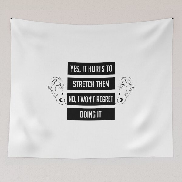 Item preview, Yes It Hurts To Stretch Them designed and sold by saechla.