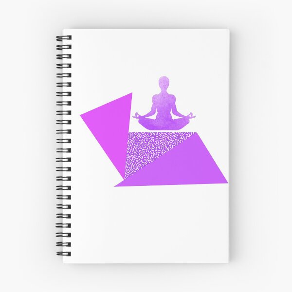 Item preview, Wellness meditation triangles graphic design purple designed and sold by BrunoWeicker.