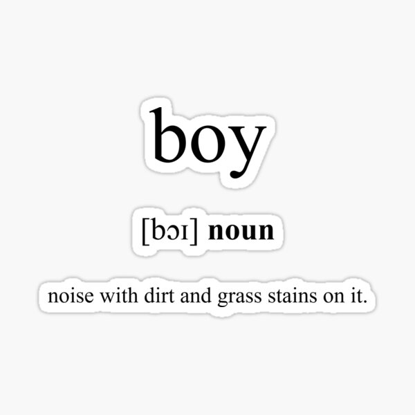 boy-definition-dictionary-collection-sticker-by-designschmiede-redbubble