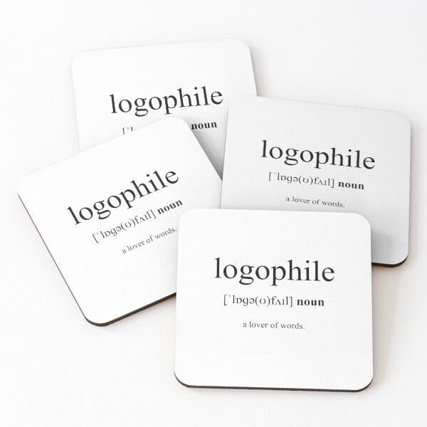 Item preview, Logophile Definition | Dictionary Collection designed and sold by Designschmiede.