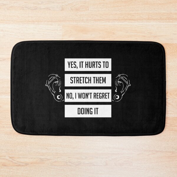 Item preview, Yes It Hurts To Stretch Them - White designed and sold by saechla.