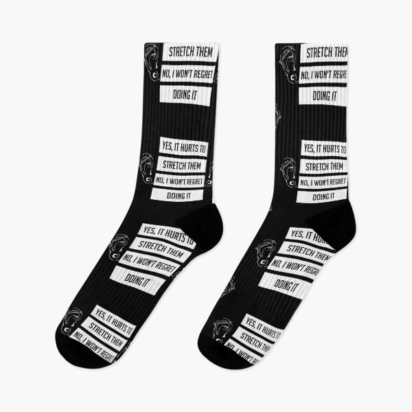 Item preview, Yes It Hurts To Stretch Them - White designed and sold by saechla.