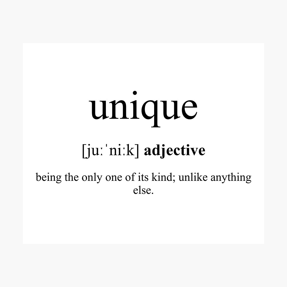 unique meaning