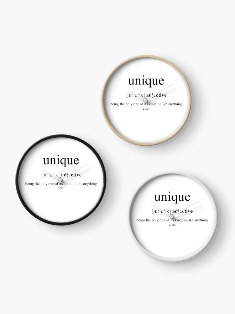 Thumbnail 3 of 4, Clock, Unique Definition | Dictionary Collection designed and sold by Designschmiede.