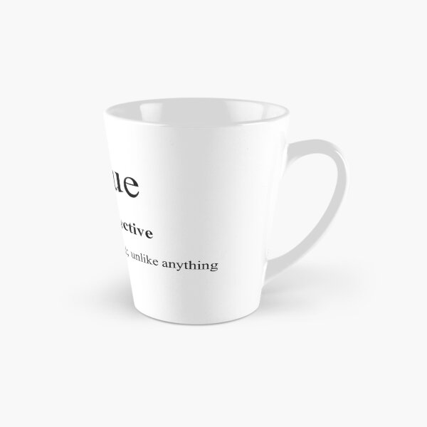 Artikelvorschau, Unique (einzigartig) Definition | Dictionary Collection entworfen und verkauft von Designschmiede.