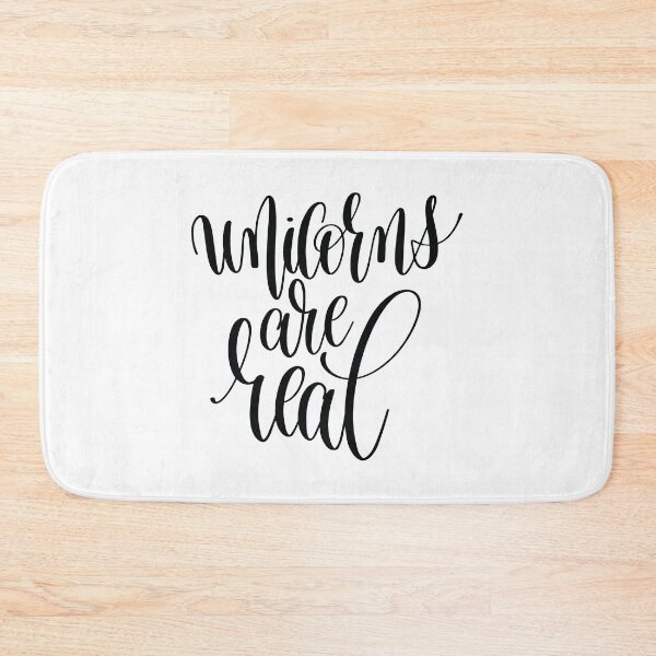 Item preview, Unicorns Are Real Inspirational and Motivational Quotes designed and sold by ProjectX23.
