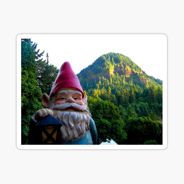 Hill Gnome Sticker