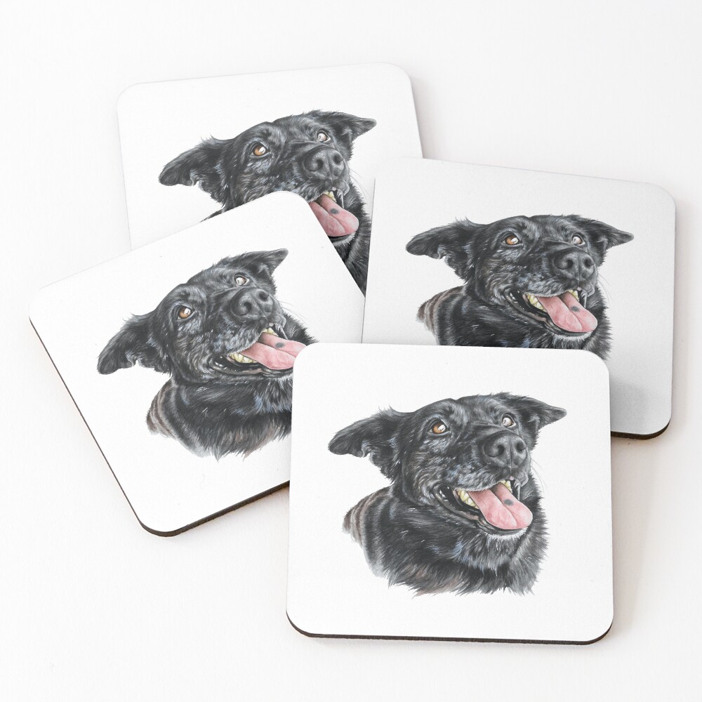 Item preview, Coasters (Set of 4) designed and sold by RozThompsonArt.