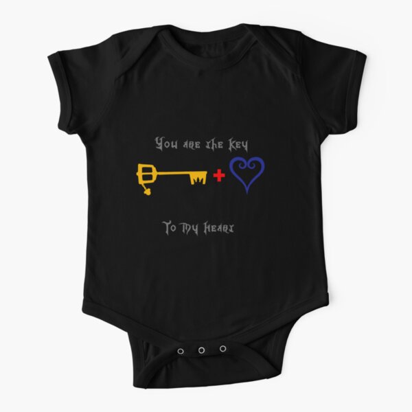 Kingdom Hearts Short Sleeve Baby One-Piece