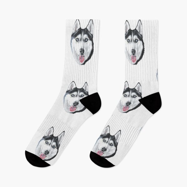 Item preview, Siberian husky designed and sold by RozThompsonArt.