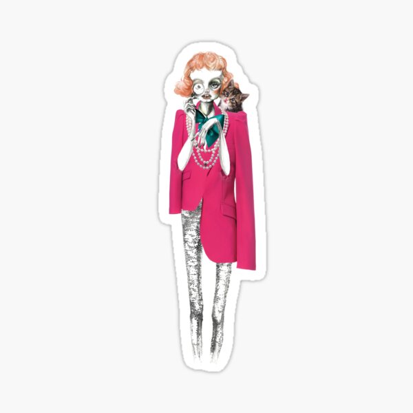 Item preview, Monocle Lady designed and sold by RoseOfNoMan.