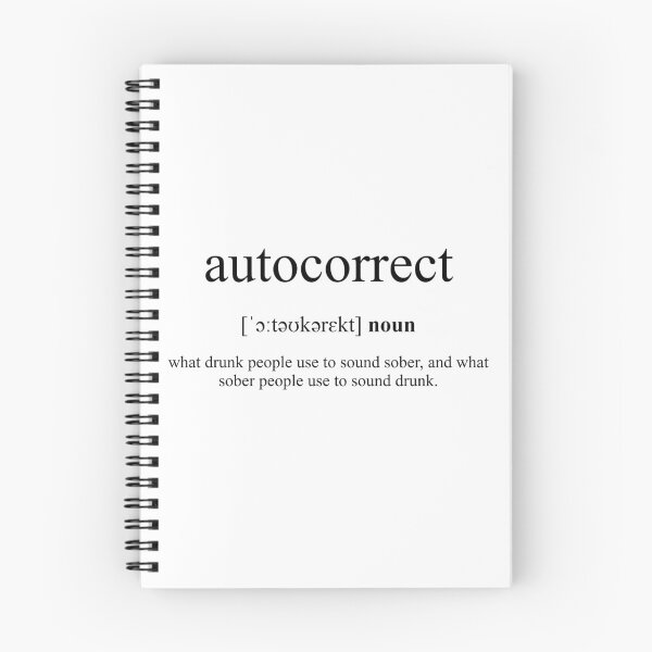 Aperçu de l'œuvre Définition de la correction automatique | Collection de dictionnaires créée et vendue par Designschmiede.