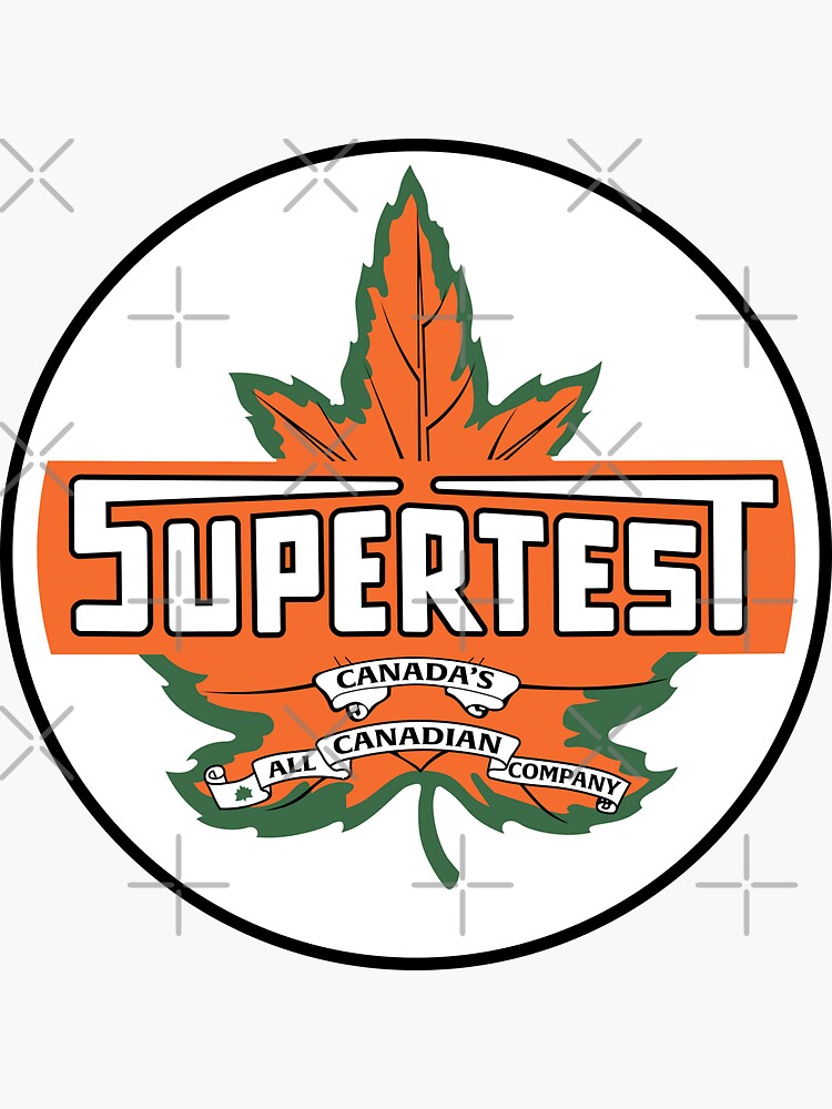 Supertest Canadas All Canadian Company Sticker For Sale By