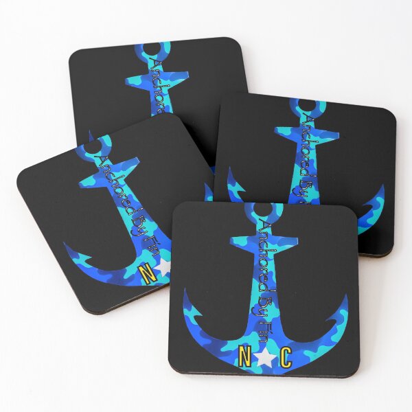 Item preview, Anchored By Fin Camouflage NC Anchor designed and sold by barryknauff.