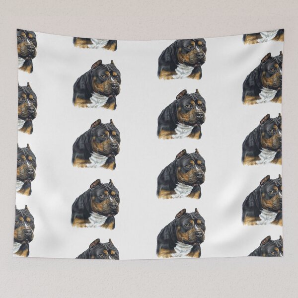 Item preview, Tri-colour bully designed and sold by RozThompsonArt.